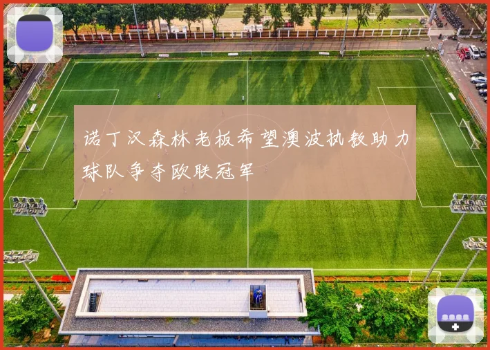 诺丁汉森林老板希望澳波执教助力球队争夺欧联冠军